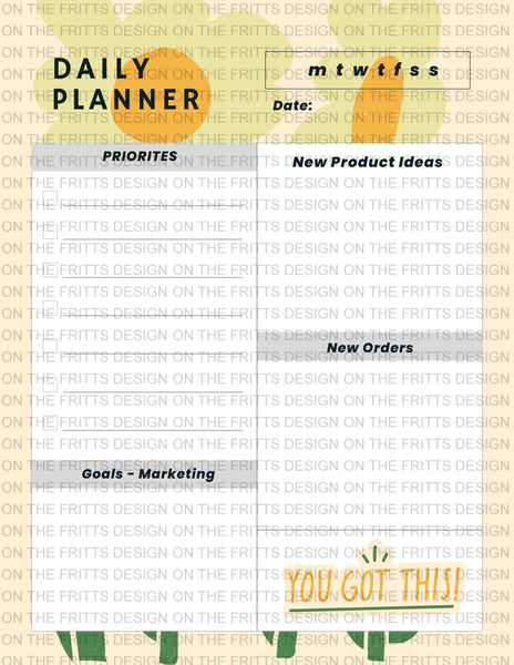 Daily Planner Printable