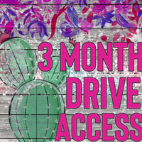 3 Month Drive Access January-March