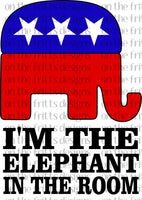 I'm the elephant in the room