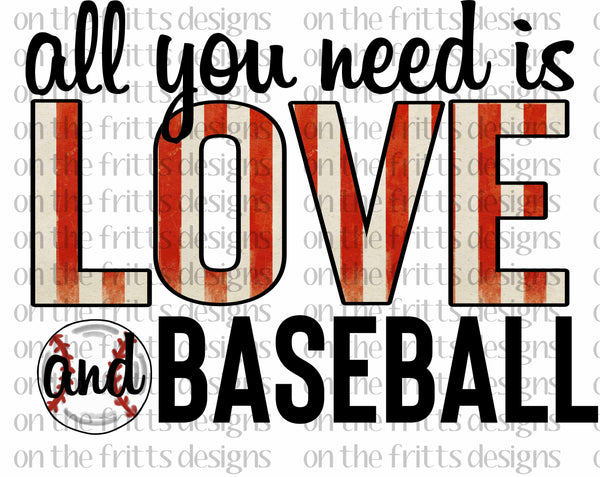 all you need is love and baseball