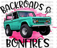 backroads and bonfires