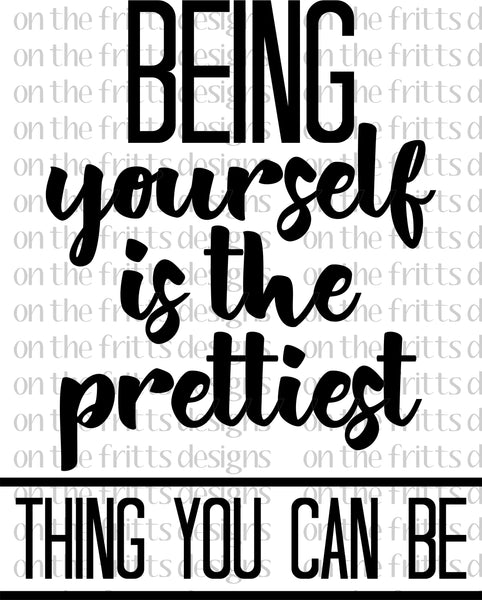 being yourself