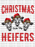 Christmas with my Heifers