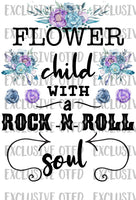 Flower child with a Rock N Roll soul