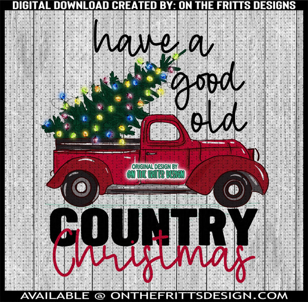 Have a good old country christmas