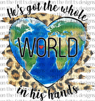 He's got the whole world