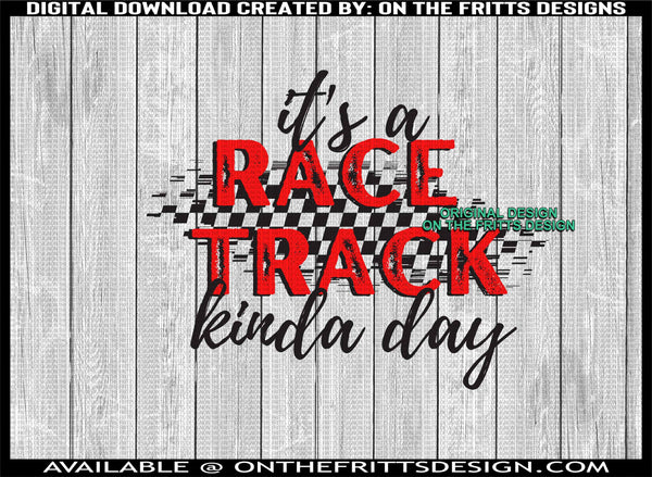 it's a race track kinda day
