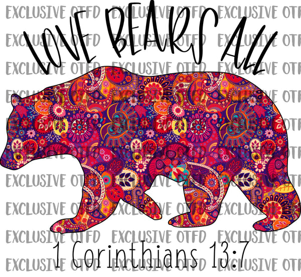 love bears all