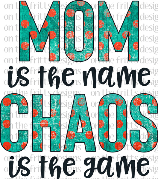 Mom is the name