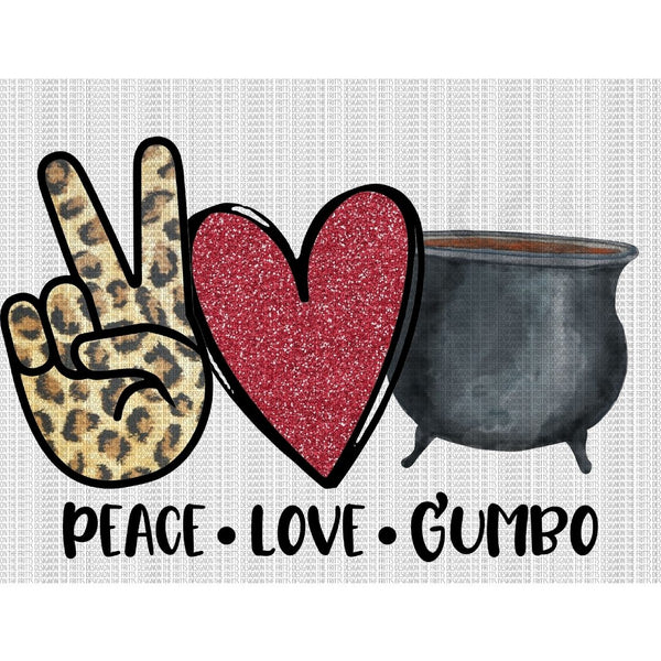 peace love gumbo