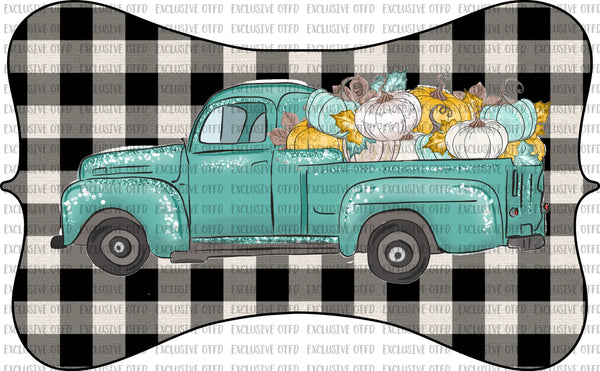 Plaid with truck