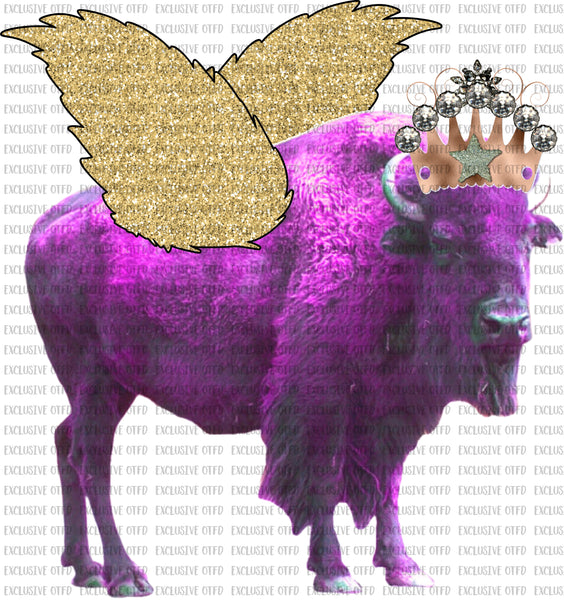 purple bison