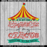 Ringmaster of my circus