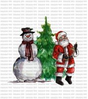 Santa and Frosty