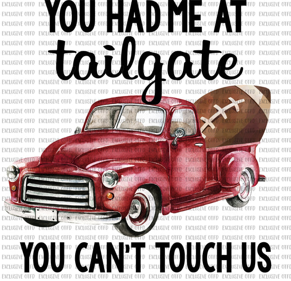 you had me at tailgate