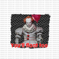 You'll float too